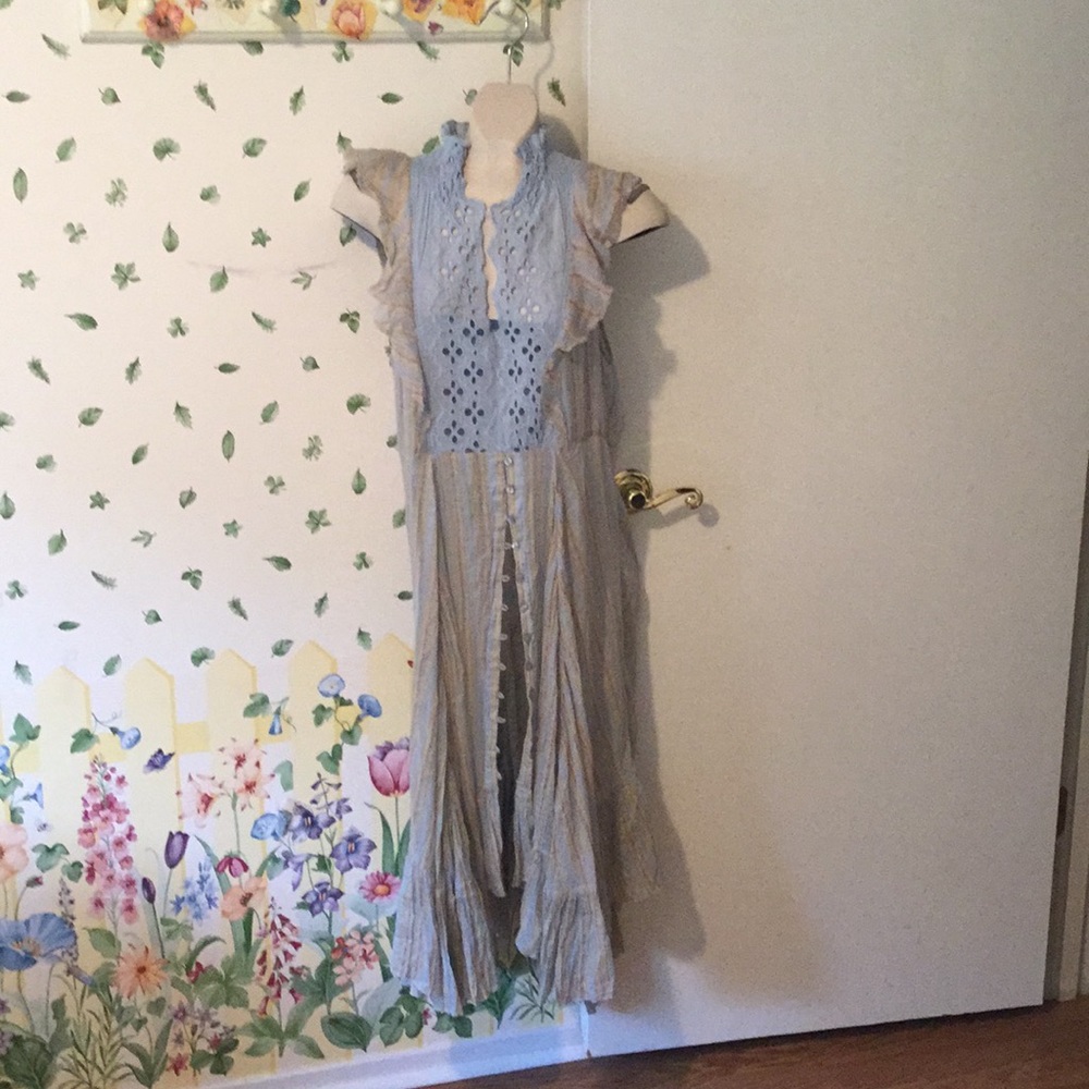 Sheer multicolored sundress by Free People